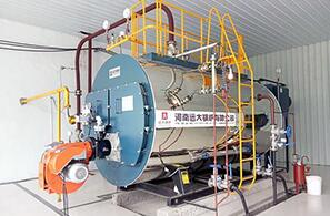 江苏建材厂康辉硅酸钙板4吨燃气蒸汽锅炉