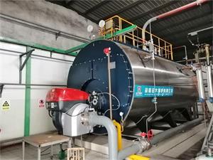 山西化工厂10吨超低氮燃气蒸汽锅炉项目