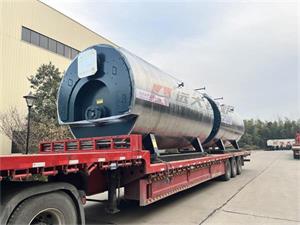 WNS6-1.25-Y(Q) ，6吨燃气蒸汽锅炉发往陕西咸阳