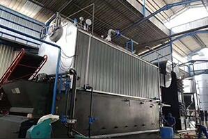 印尼食品厂10吨生物质蒸汽锅炉