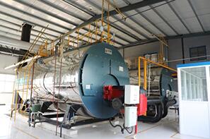 10吨超低氮燃气蒸汽锅炉河北超威电源项目