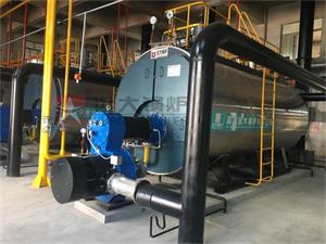 陕西采油厂2台4.2MW燃气承压热水锅炉项目