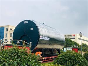 WNS15吨燃气蒸汽锅炉发往西藏阿里