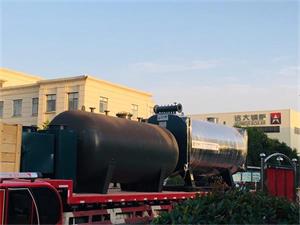 2800KW燃气导热油锅炉发往四川德阳