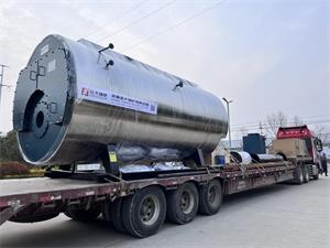 WNS型6吨燃气蒸汽锅炉发送山东菏泽
